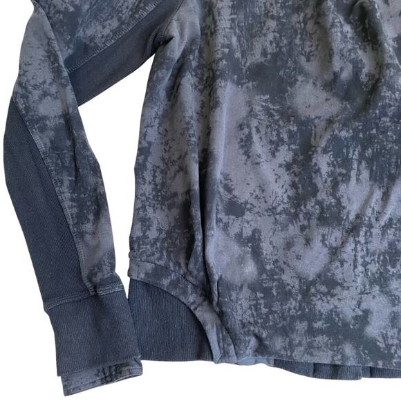 Lululemon Sz 12 To Class Jacket in Sea Bed Black Deep Coal Black Light Flaw - Picture 15 of 16